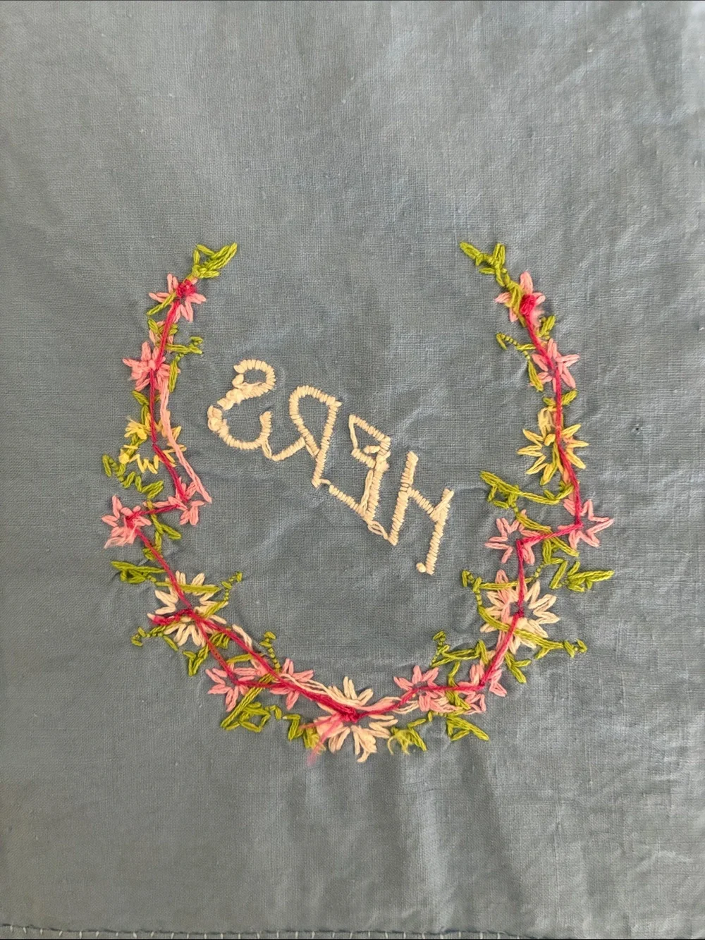 Vintage linens pair